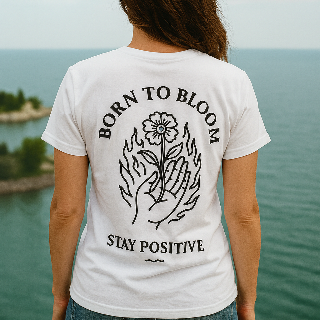 T-Shirt Stay positive